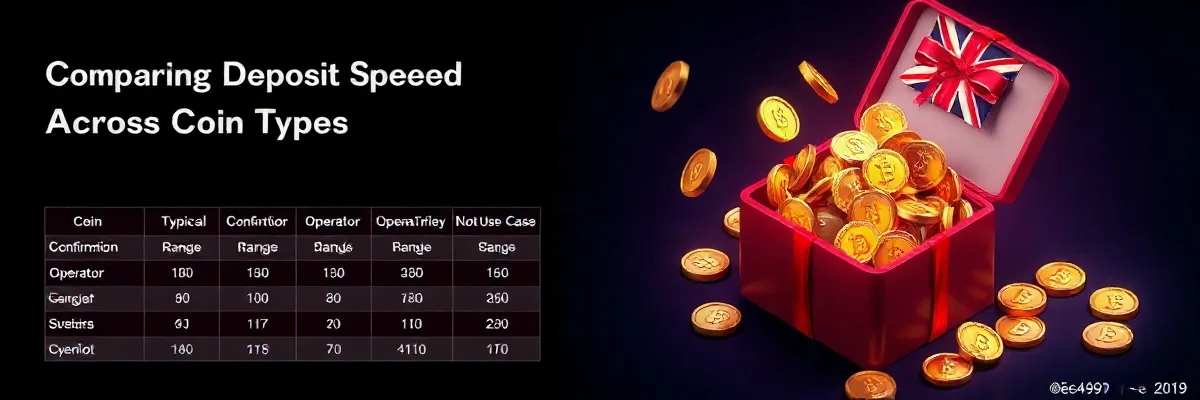 Comparing Deposit Speed Across Coin Types for players in the UK